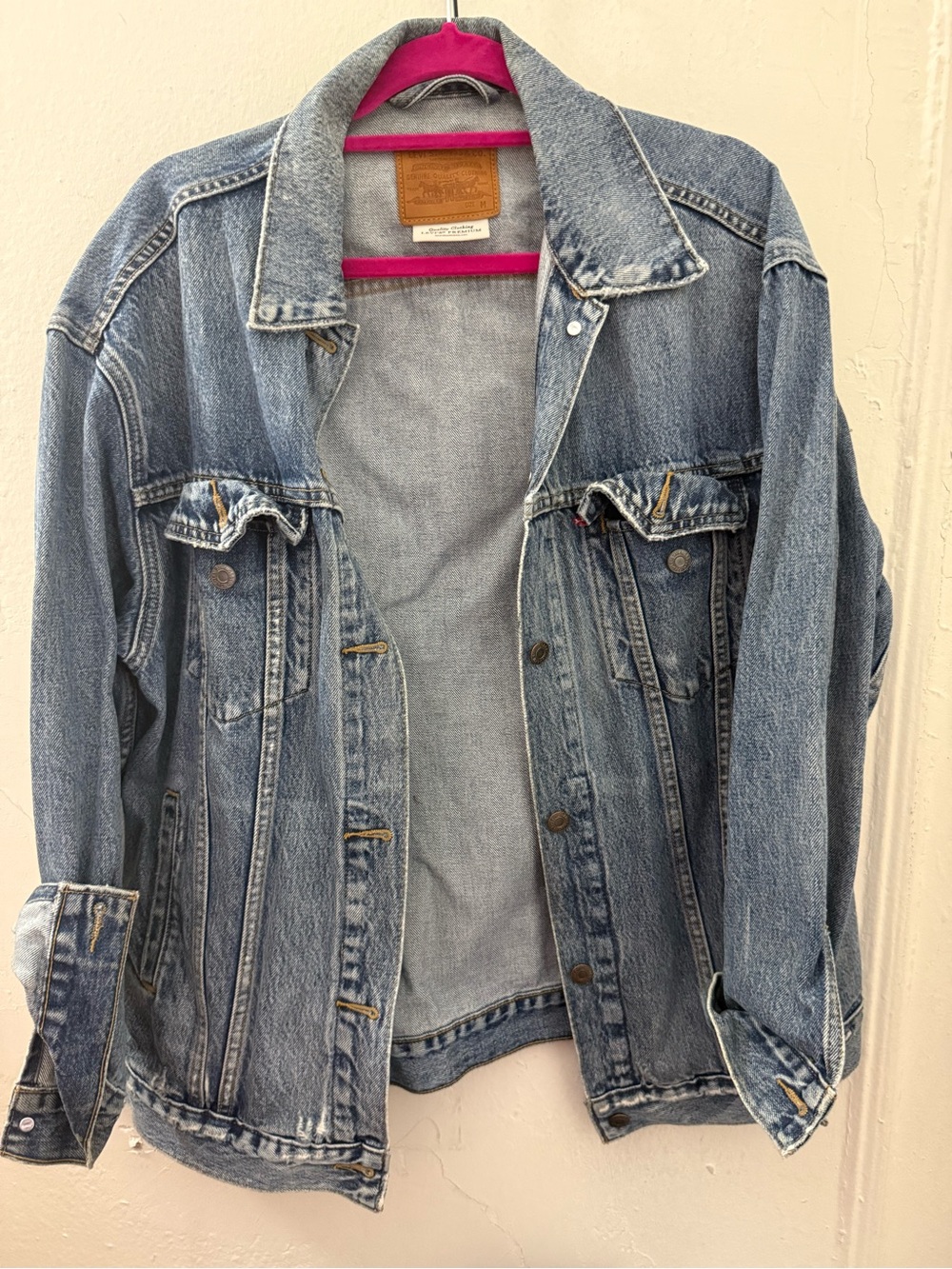 Levi's Light Blue Washed Denim Jacket